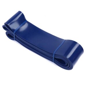 Banda elástica de fitness azul intenso